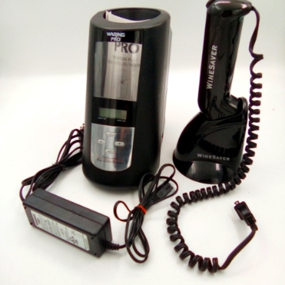 Kitchen Waring Pro Professional Wine Chiller Warmer And Wine Saver